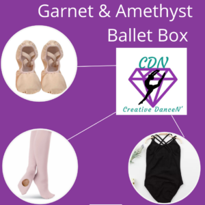 Garnet & Amethyst - Ballet Box