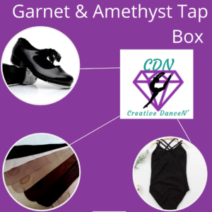 Garnet & Amethyst - Tap Box